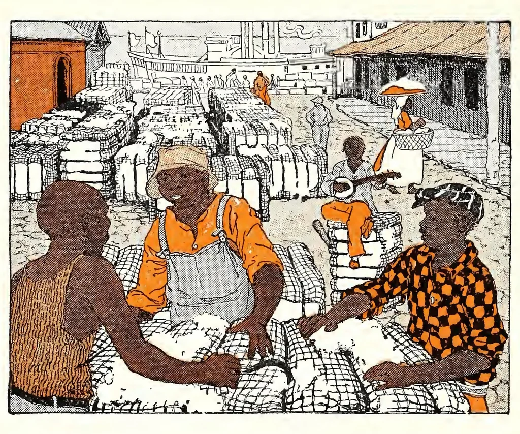 An illustration from ERIC ED623124: Essential Language Habits: A New Edition in Color. Book Two, 1929, leaf 269