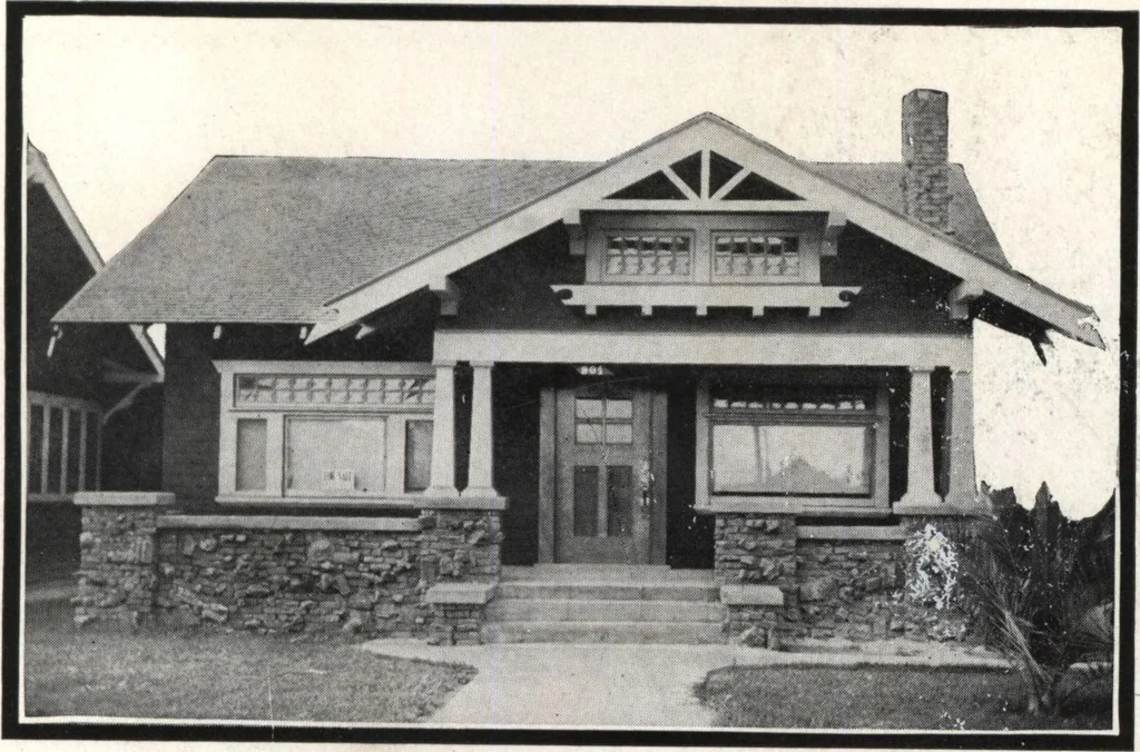 An illustration from West coast bungalows, 1913, leaf 14