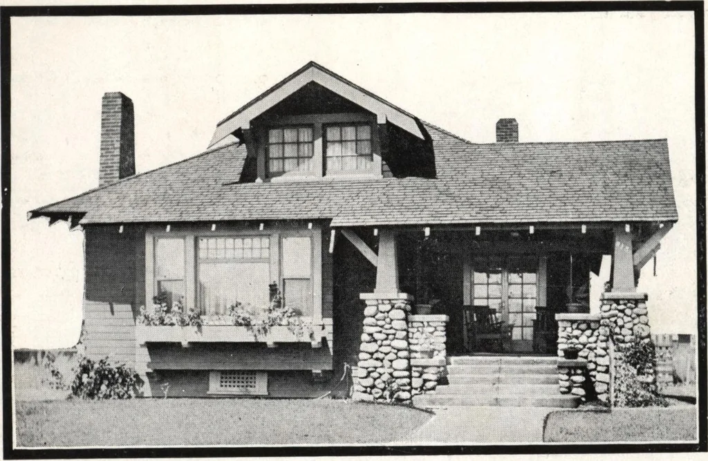 An illustration from West coast bungalows, 1913, leaf 15