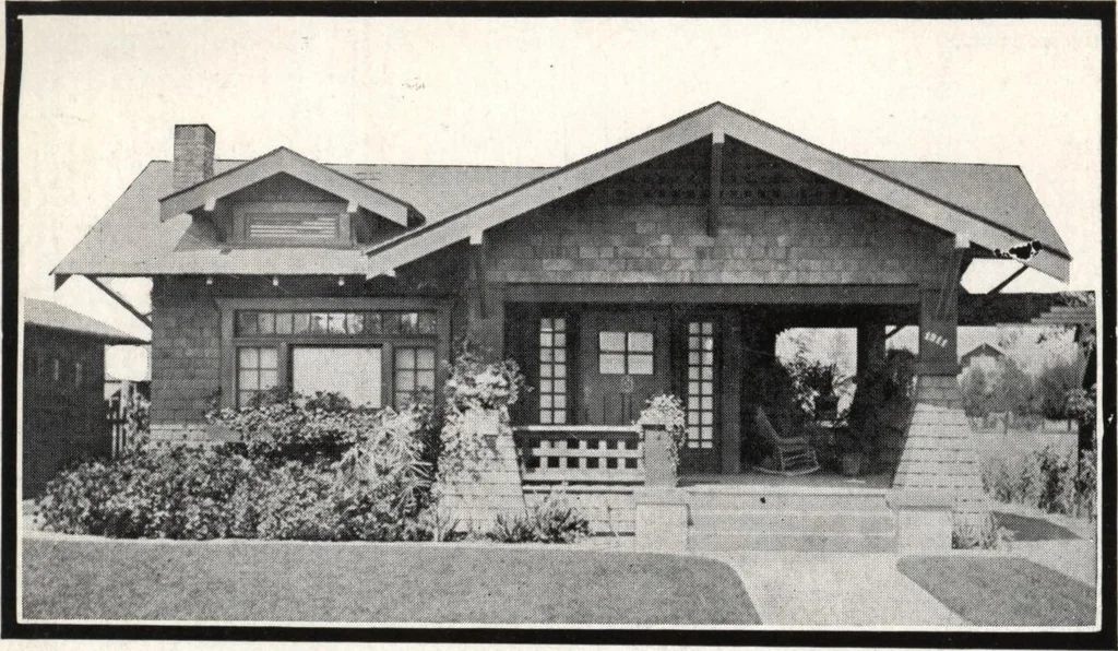 An illustration from West coast bungalows, 1913, leaf 21
