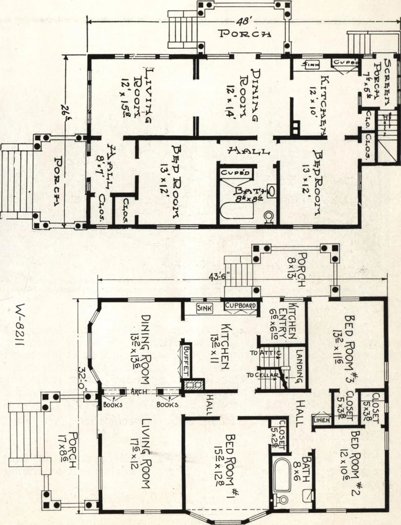 An illustration from West coast bungalows, 1913, leaf 24