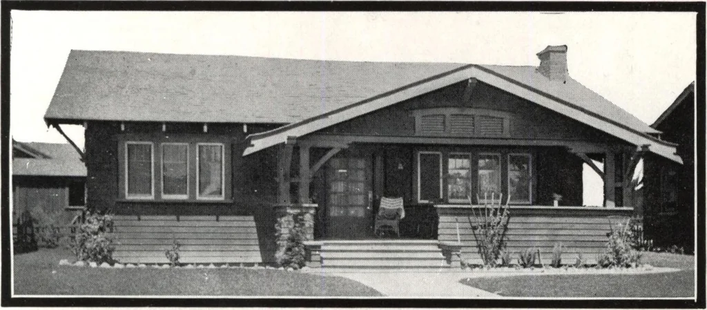 An illustration from West coast bungalows, 1913, leaf 26