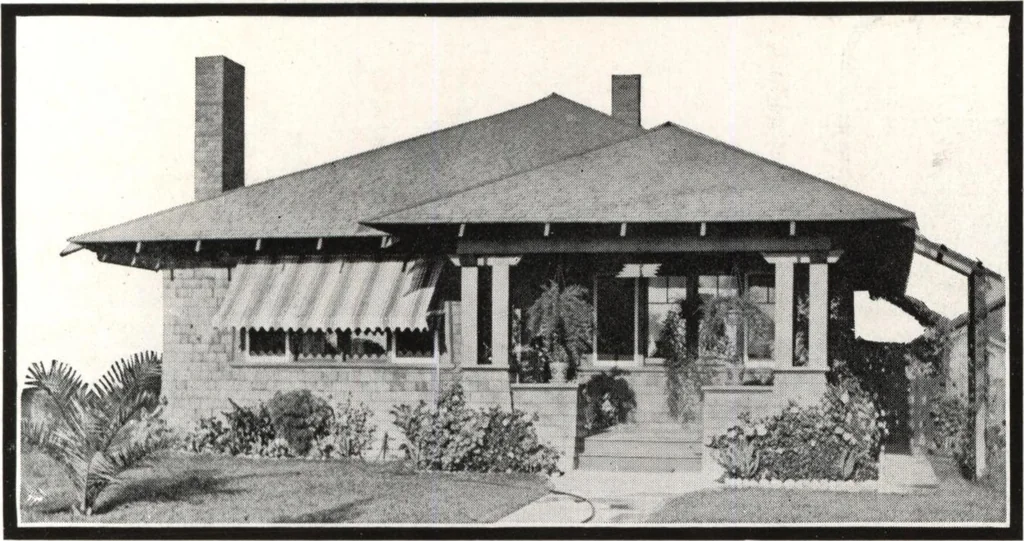 An illustration from West coast bungalows, 1913, leaf 28