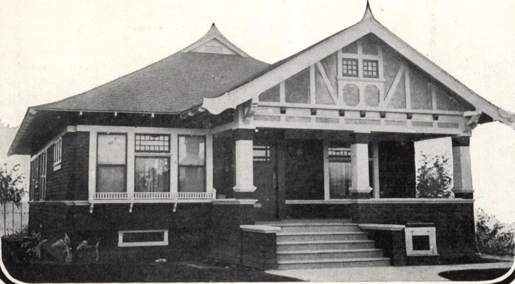 An illustration from West coast bungalows, 1913, leaf 29