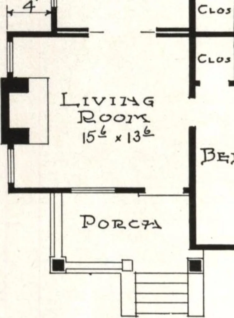 An illustration from West coast bungalows, 1913, leaf 33