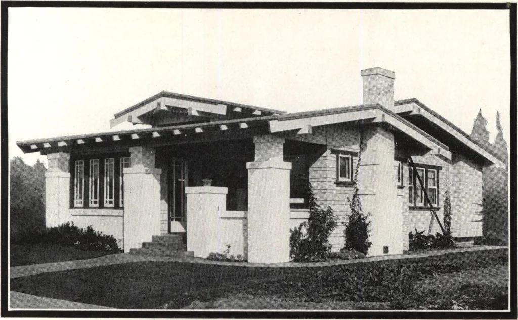 An illustration from West coast bungalows, 1913, leaf 38