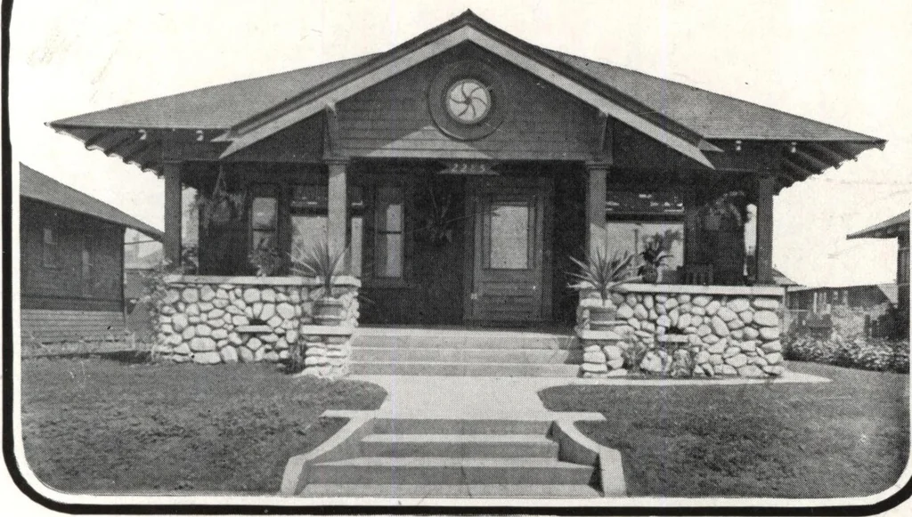 An illustration from West coast bungalows, 1913, leaf 40