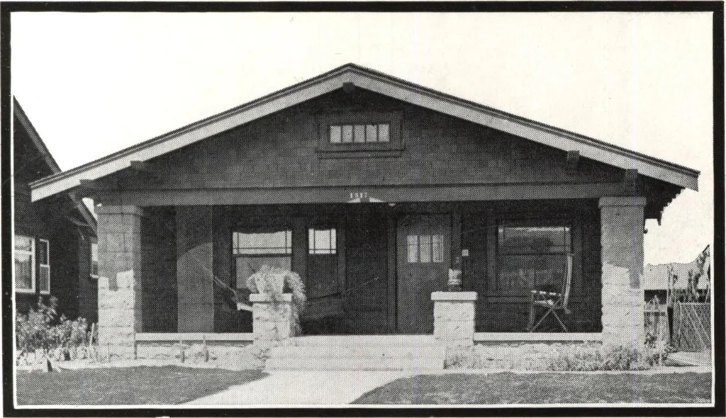An illustration from West coast bungalows, 1913, leaf 42