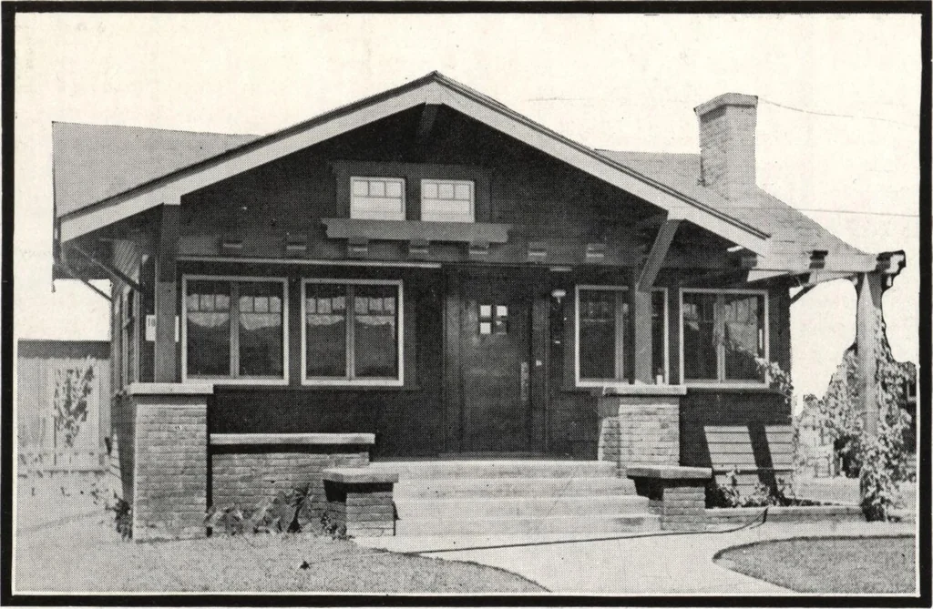 An illustration from West coast bungalows, 1913, leaf 43