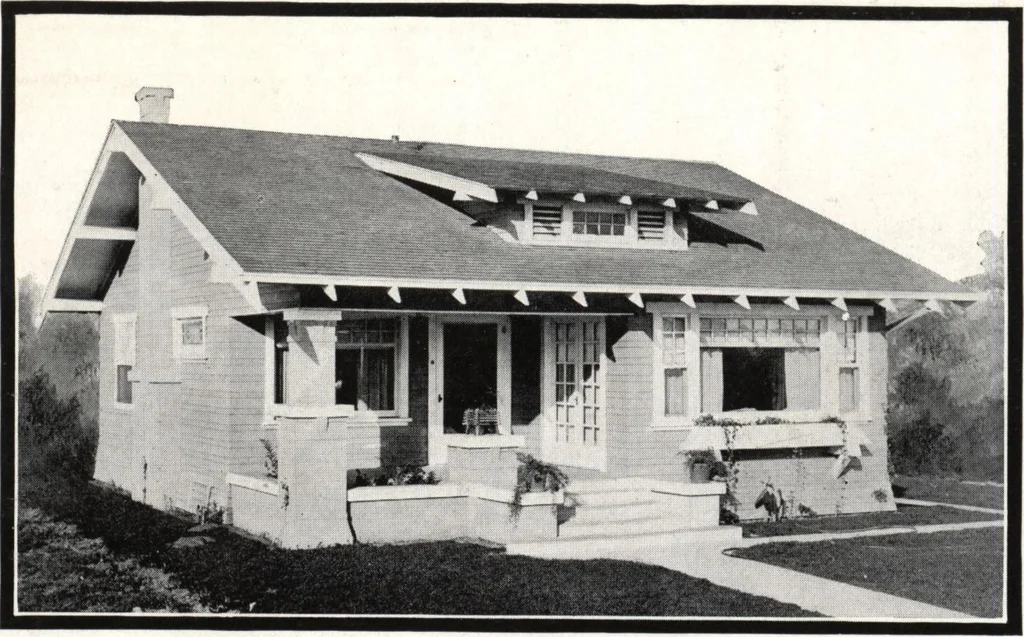 An illustration from West coast bungalows, 1913, leaf 45