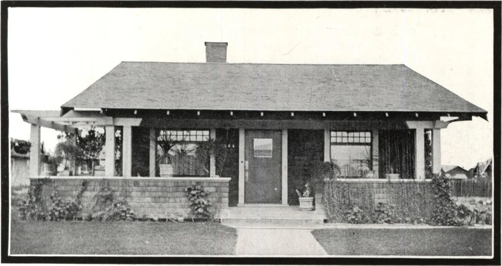 An illustration from West coast bungalows, 1913, leaf 46