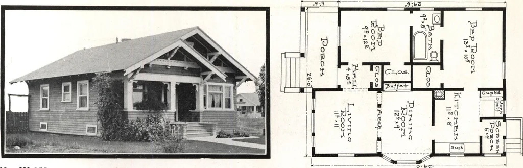 An illustration from West coast bungalows, 1913, leaf 58