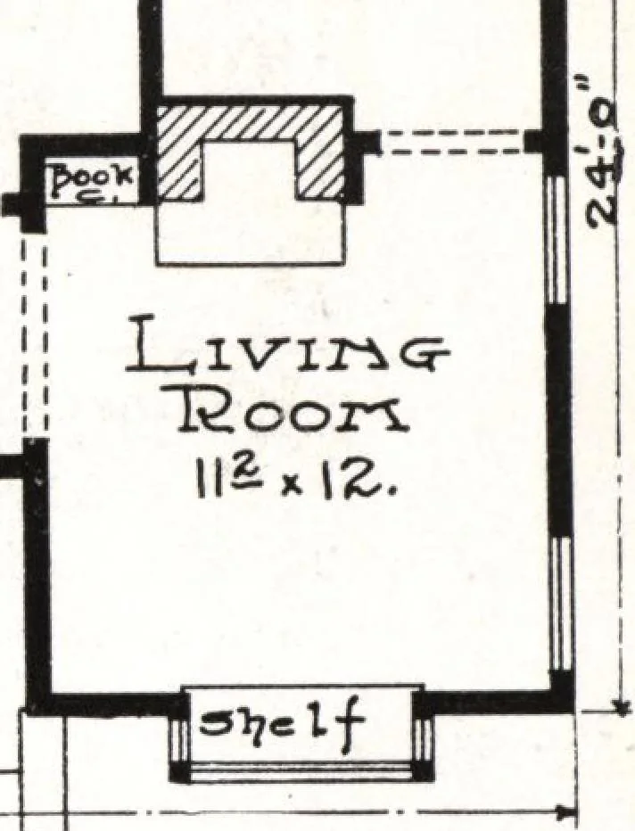 An illustration from West coast bungalows, 1913, leaf 60