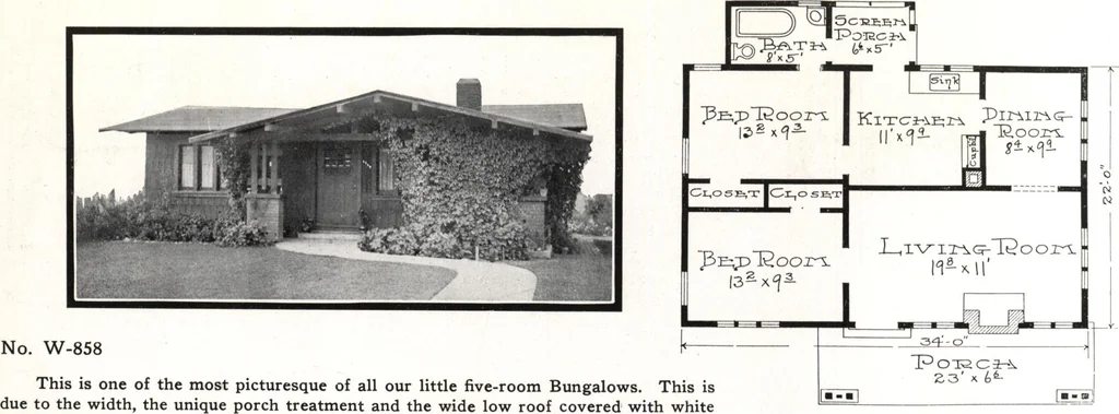 An illustration from West coast bungalows, 1913, leaf 61