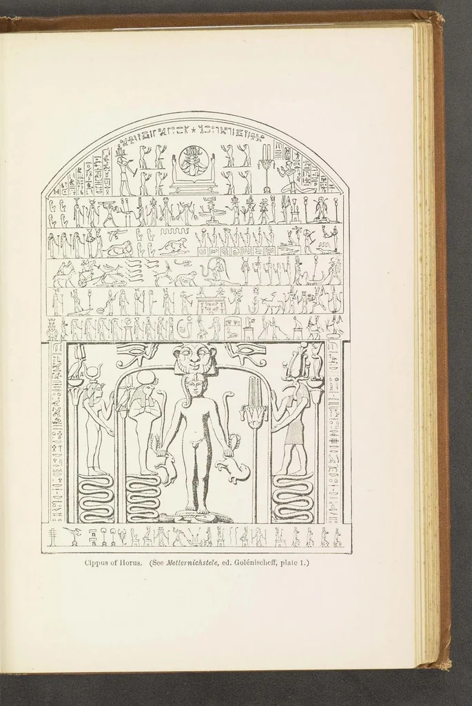 An illustration from Egyptian magic, 1901, leaf 174