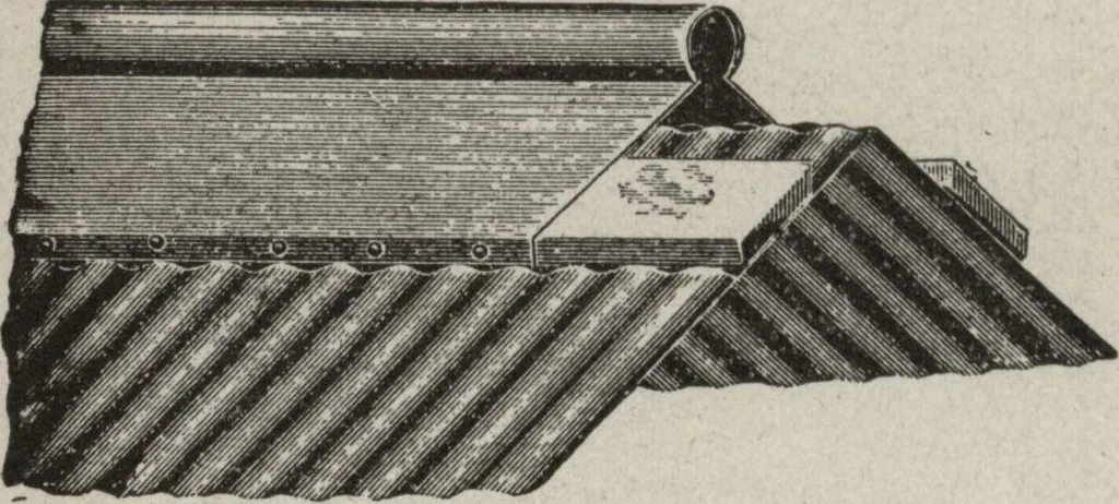 An illustration from Eighteenth year: Steel Roofing and Stamping Works, 1913, leaf 27