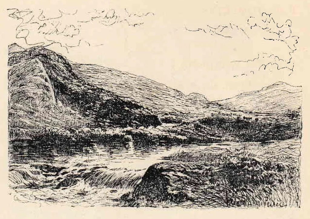 An illustration from Eighth Annual Exhibition of the Paint and Clay Club, 1889, leaf 17