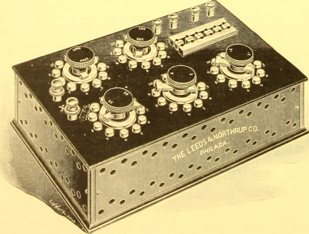 An illustration from Electrical measuring instruments : grand prize Louisiana Purchase Exposition, St. Louis, 1904, 1904, leaf 10