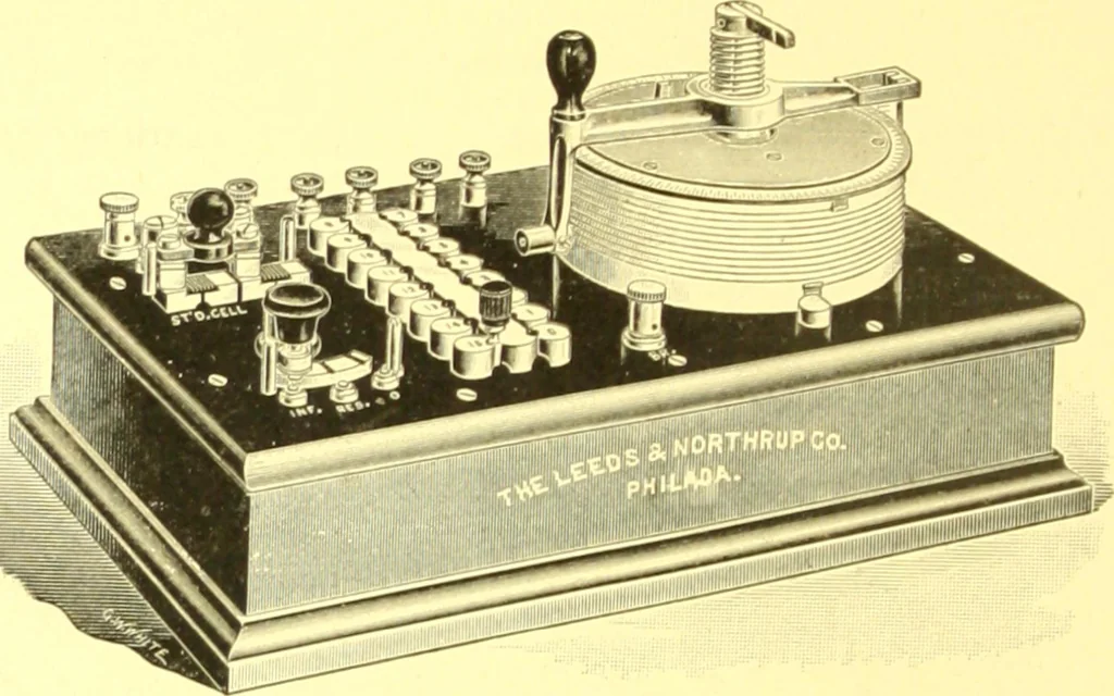 An illustration from Electrical measuring instruments : grand prize Louisiana Purchase Exposition, St. Louis, 1904, 1904, leaf 23
