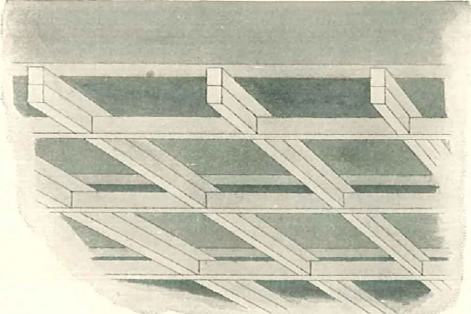 An illustration from Encaustic metal enameled ceilings and sidewalls., 1906, leaf 28
