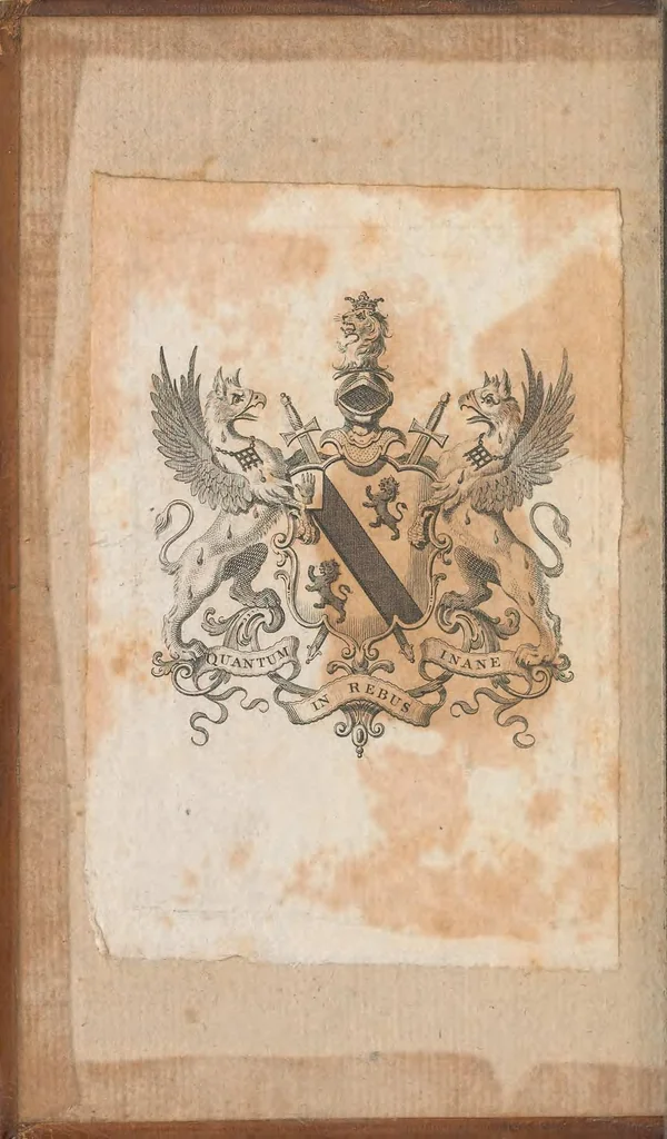 An illustration from Entretiens sur la pluralité des mondes, 1766, leaf 2