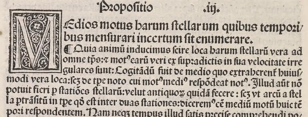 An illustration from Epytoma Ioa[n]nis de Mo[n]te Regio in Almagestu[m] Ptolomei, leaf 140
