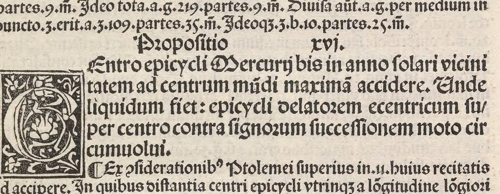 An illustration from Epytoma Ioa[n]nis de Mo[n]te Regio in Almagestu[m] Ptolomei, leaf 149