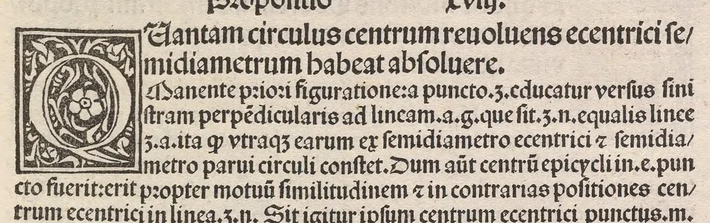 An illustration from Epytoma Ioa[n]nis de Mo[n]te Regio in Almagestu[m] Ptolomei, leaf 151