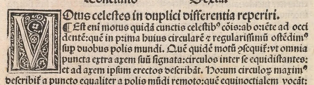 An illustration from Epytoma Ioa[n]nis de Mo[n]te Regio in Almagestu[m] Ptolomei, leaf 16