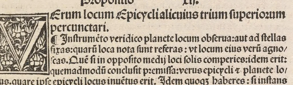 An illustration from Epytoma Ioa[n]nis de Mo[n]te Regio in Almagestu[m] Ptolomei, leaf 163