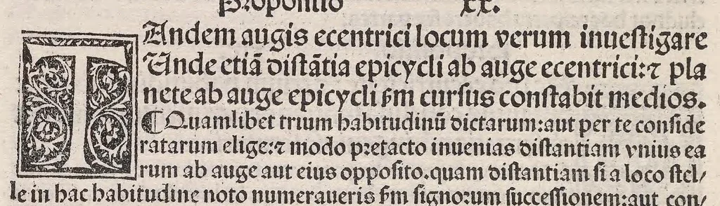 An illustration from Epytoma Ioa[n]nis de Mo[n]te Regio in Almagestu[m] Ptolomei, leaf 168