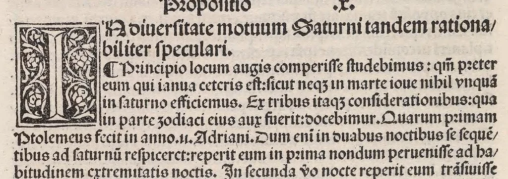 An illustration from Epytoma Ioa[n]nis de Mo[n]te Regio in Almagestu[m] Ptolomei, leaf 178