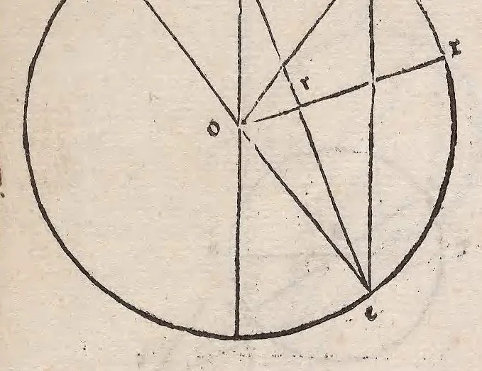 An illustration from Epytoma Ioa[n]nis de Mo[n]te Regio in Almagestu[m] Ptolomei, leaf 204