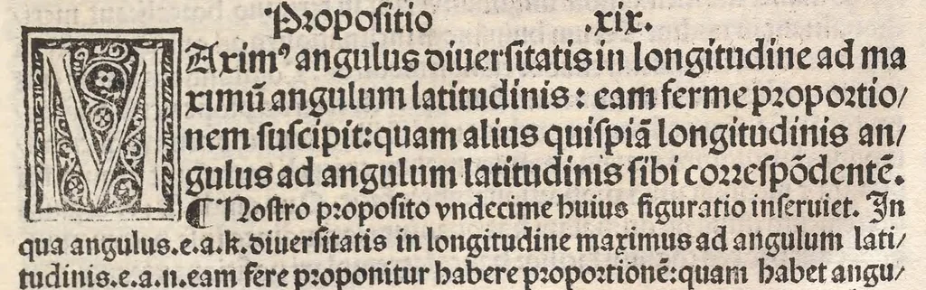 An illustration from Epytoma Ioa[n]nis de Mo[n]te Regio in Almagestu[m] Ptolomei, leaf 211