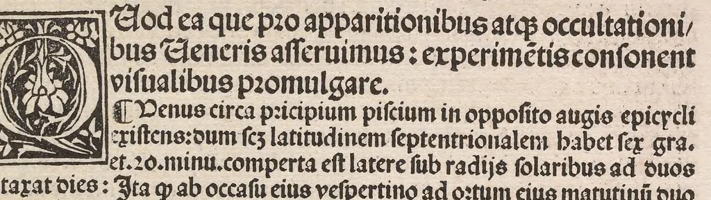 An illustration from Epytoma Ioa[n]nis de Mo[n]te Regio in Almagestu[m] Ptolomei, leaf 217