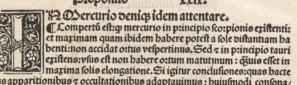 An illustration from Epytoma Ioa[n]nis de Mo[n]te Regio in Almagestu[m] Ptolomei, leaf 217