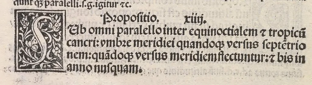 An illustration from Epytoma Ioa[n]nis de Mo[n]te Regio in Almagestu[m] Ptolomei, leaf 32