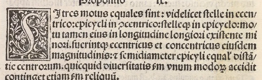 An illustration from Epytoma Ioa[n]nis de Mo[n]te Regio in Almagestu[m] Ptolomei, leaf 50