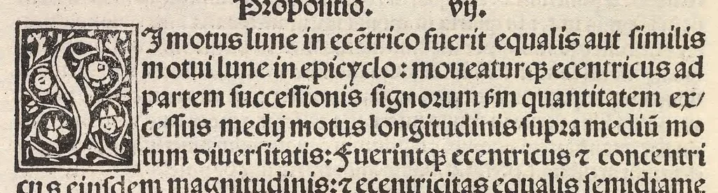 An illustration from Epytoma Ioa[n]nis de Mo[n]te Regio in Almagestu[m] Ptolomei, leaf 66