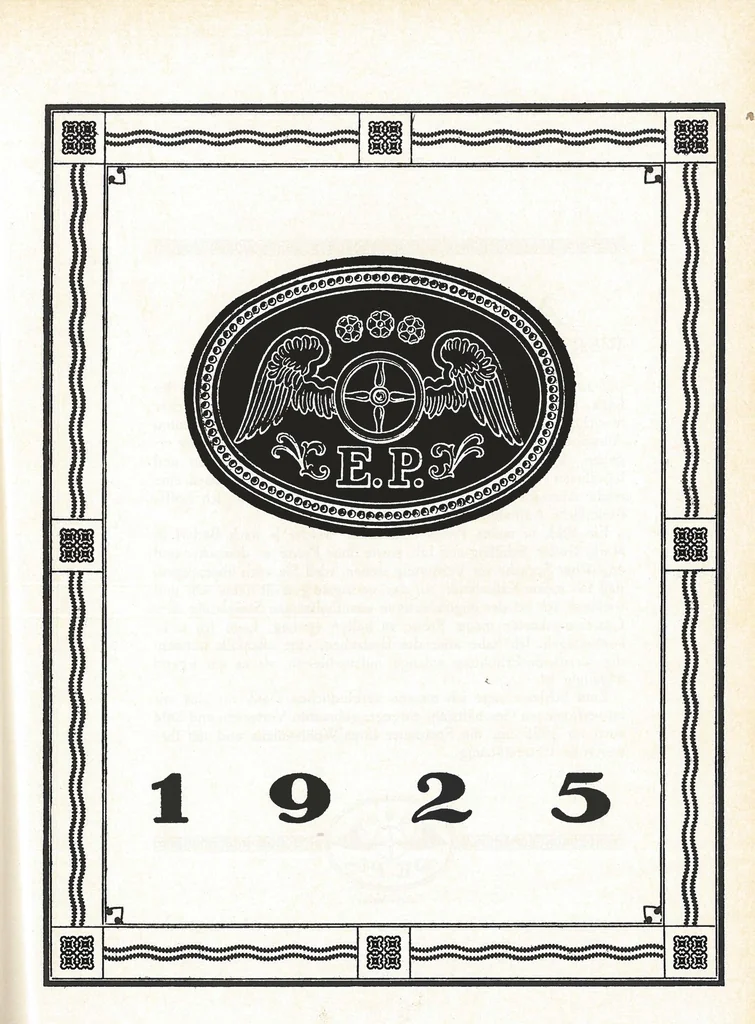 An illustration from Katalog über optische, mechanische und elektrische Spielwaren und Lehrmittel: Metall-Miniaturen, Metall-Bauksten 'E.P. Modello', Nähmaschinen, 1925, leaf 0