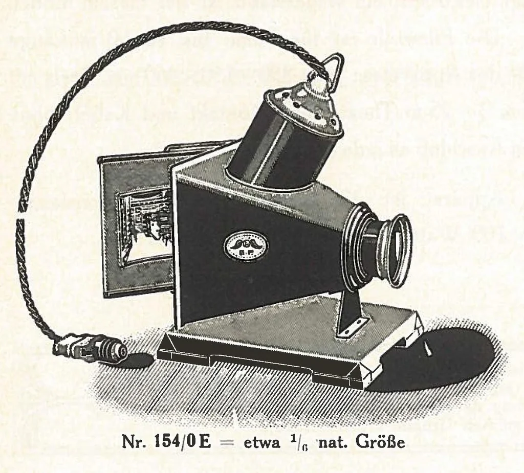 An illustration from Katalog über optische, mechanische und elektrische Spielwaren und Lehrmittel: Metall-Miniaturen, Metall-Bauksten 'E.P. Modello', Nähmaschinen, 1925, leaf 13