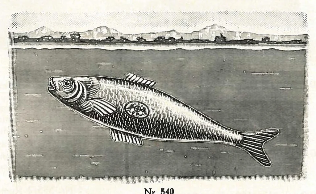 An illustration from Katalog über optische, mechanische und elektrische Spielwaren und Lehrmittel: Metall-Miniaturen, Metall-Bauksten 'E.P. Modello', Nähmaschinen, 1925, leaf 43