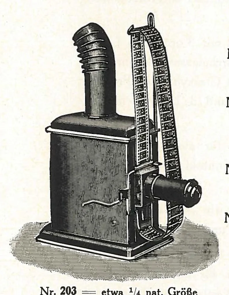 An illustration from Katalog über optische, mechanische und elektrische Spielwaren und Lehrmittel: Metall-Miniaturen, Metall-Bauksten 'E.P. Modello', Nähmaschinen, 1925, leaf 6