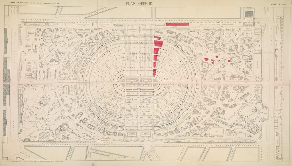 An illustration from Exposition universelle, 1867, Paris, 1867, leaf 5