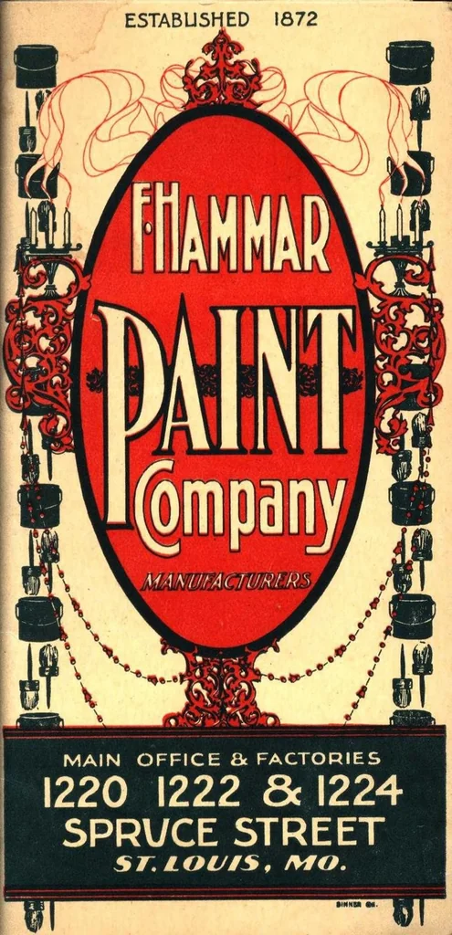 An illustration from F. Hammar Paint Co. [catalog]., 1900, leaf 0