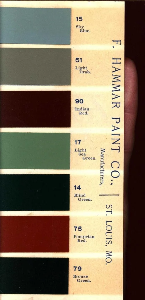 An illustration from F. Hammar Paint Co. [catalog]., 1900, leaf 8