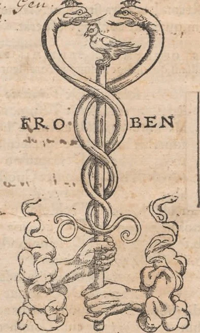 An illustration from Tertullien, 1550, leaf 4