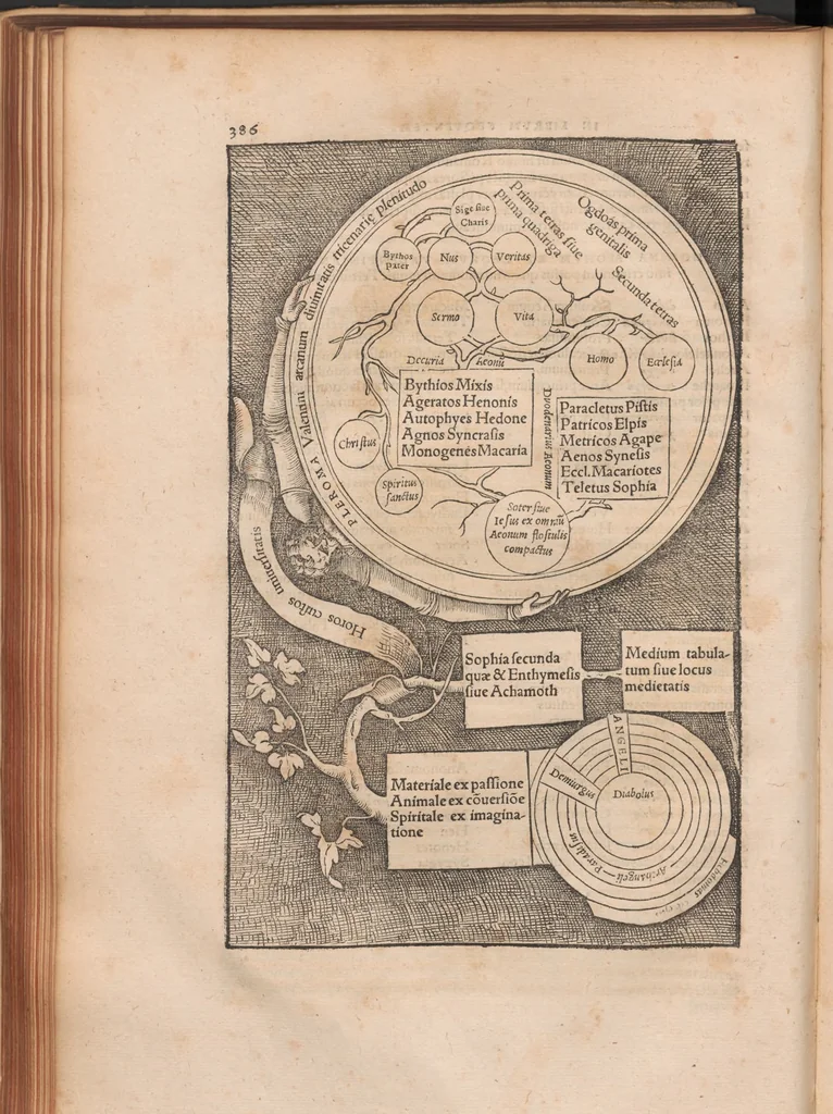 An illustration from Tertullien, 1550, leaf 401
