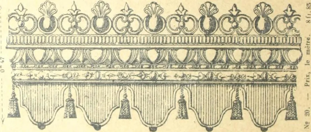 An illustration from Fabrique d'ornements en zinc : cuivre, plomb, tole, pour le batiment : execution d'apres dessins, 1910, leaf 103