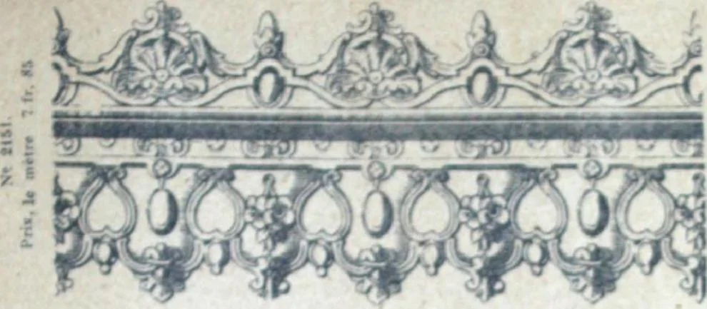 An illustration from Fabrique d'ornements en zinc : cuivre, plomb, tole, pour le batiment : execution d'apres dessins, 1910, leaf 106